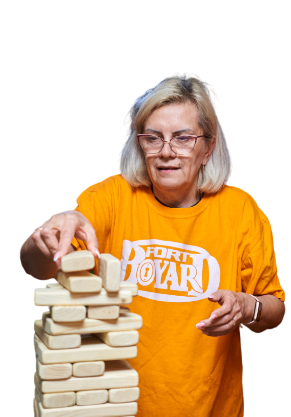 Взрослый День рождения  в стиле форт боярд